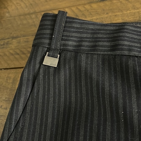 BCBGMAXAZRIA Women’s Pinstripe  Wool Blend Trousers size 8 - Picture 5 of 10